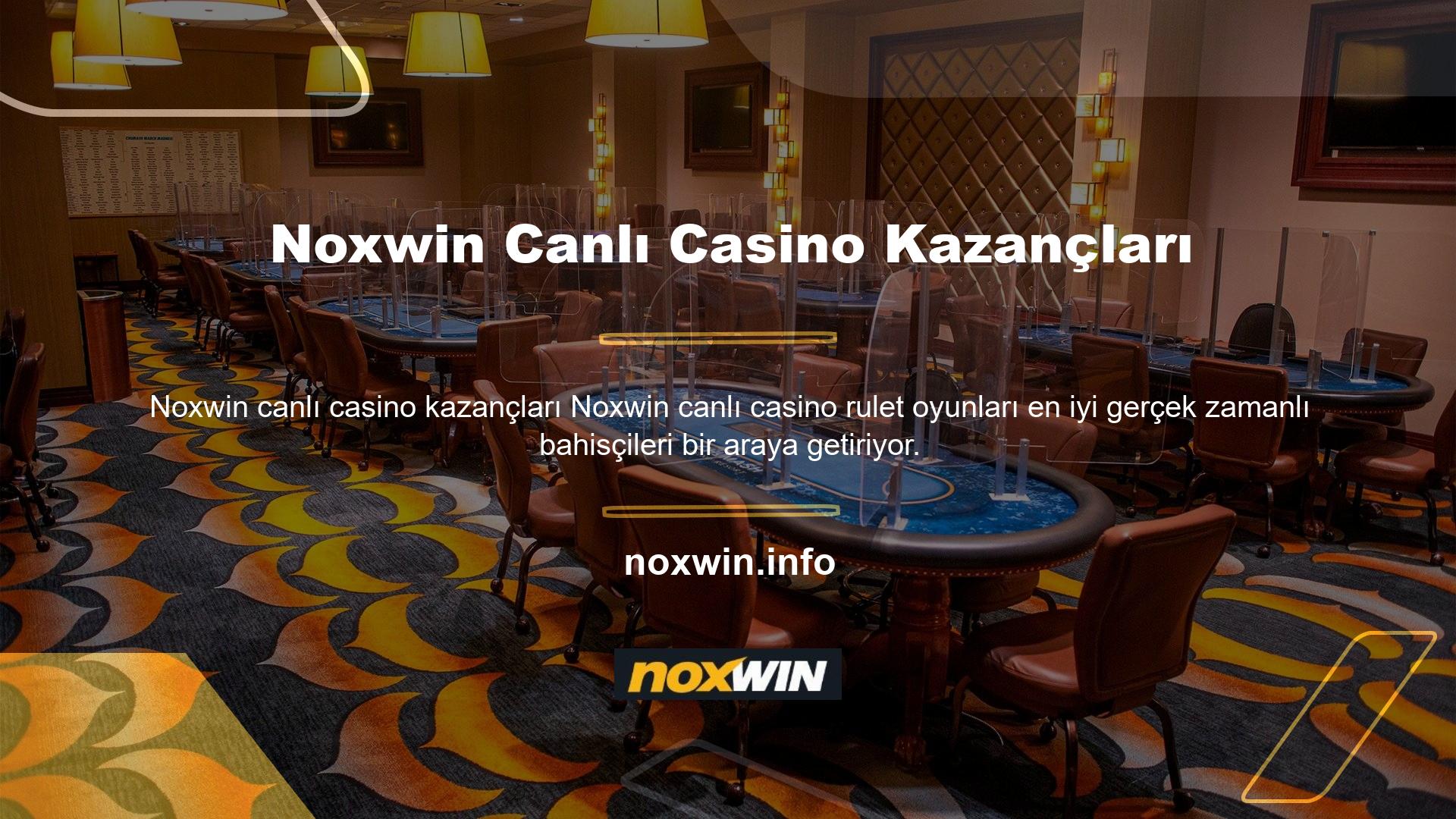 Site, canlı casinolarda çok iddialı bir girişimde bulundu