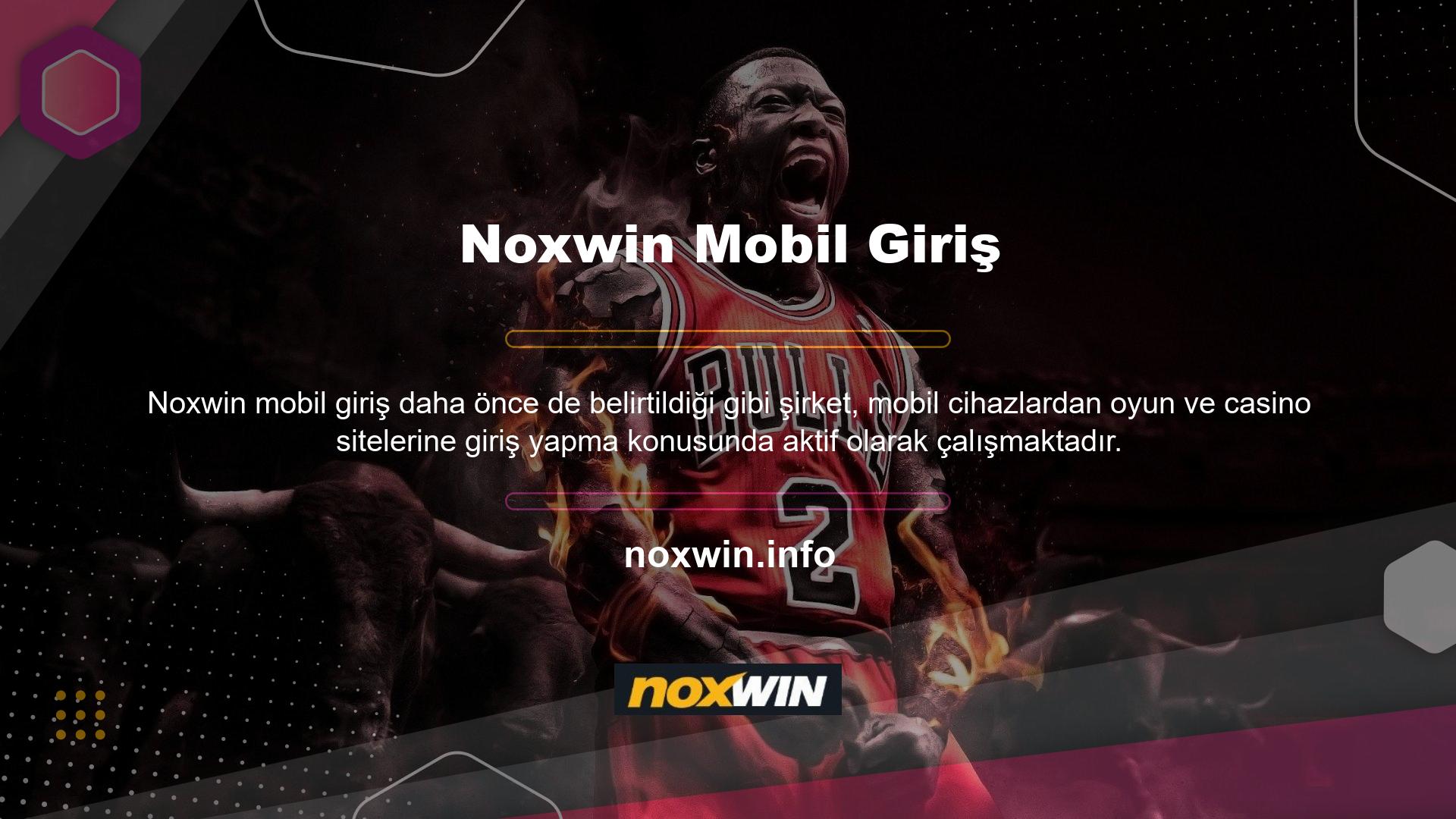 Noxwin Mobil'e ulaşmak için lütfen yapmanız gereken adımları bize bildirin